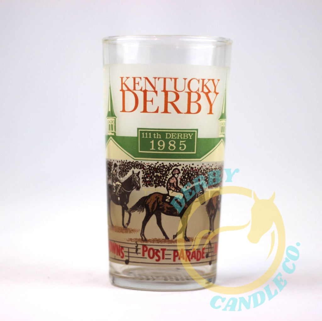 1985 Kentucky Derby Mint Julep Glass