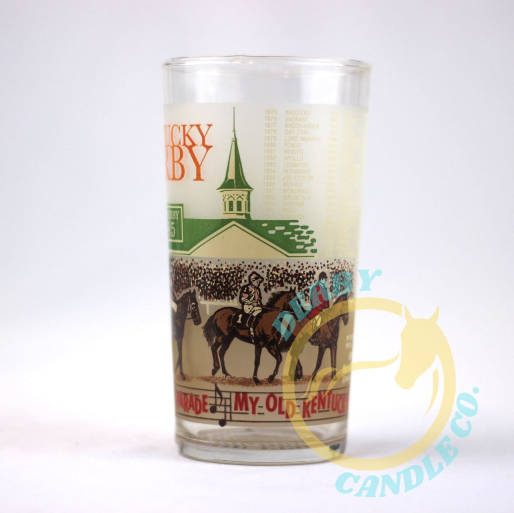 1985 Kentucky Derby Mint Julep Glass