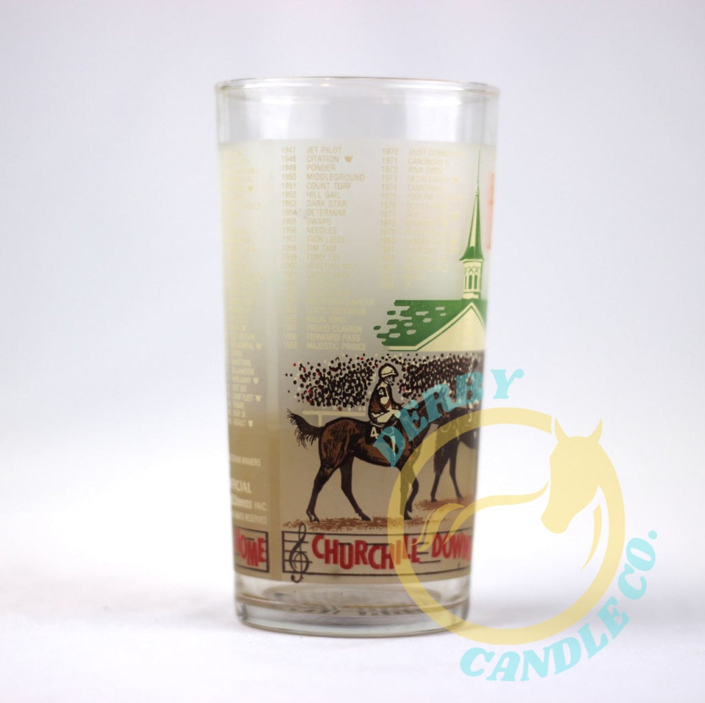 1985 Kentucky Derby Mint Julep Glass