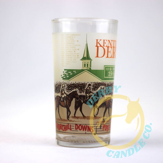 1985 Kentucky Derby Mint Julep Glass