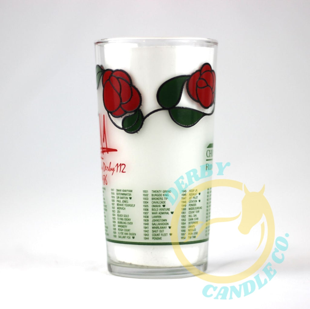 1986 Kentucky Derby Mint Julep Glass