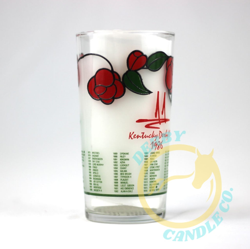 1986 Kentucky Derby Mint Julep Glass