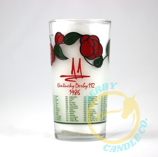 1986 Kentucky Derby Mint Julep Glass