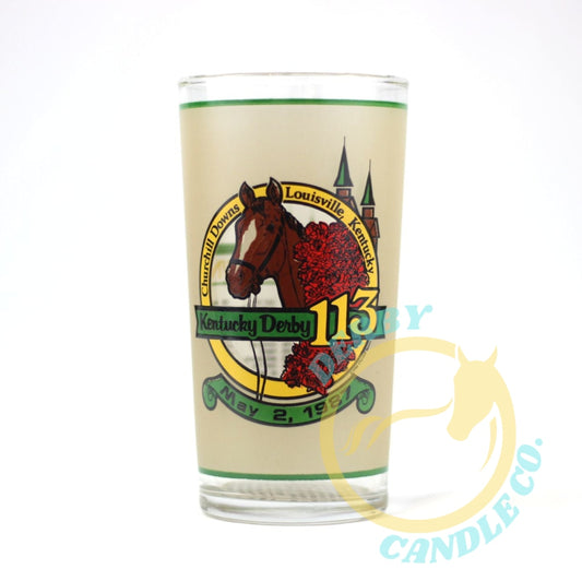 1987 Kentucky Derby Mint Julep Glass