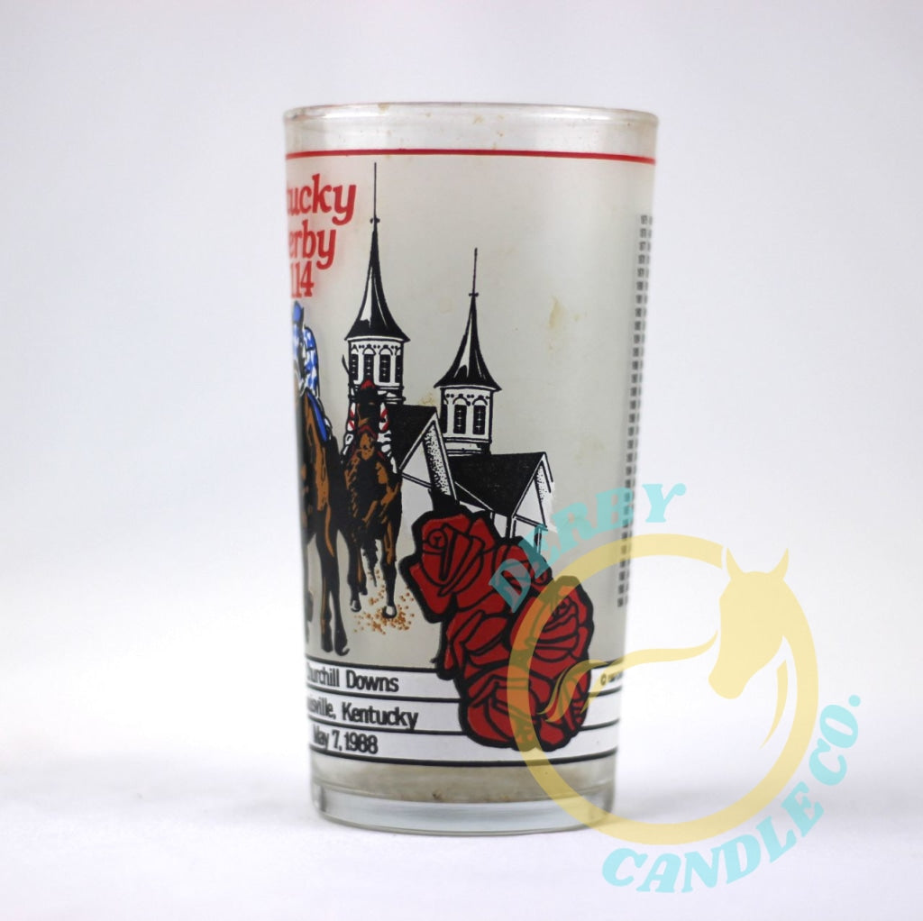 1988 Kentucky Derby Mint Julep Glass