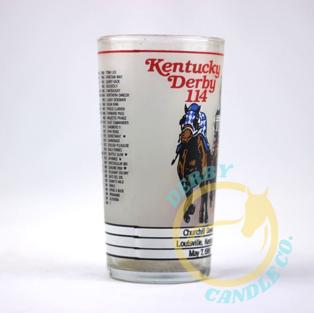 1988 Kentucky Derby Mint Julep Glass