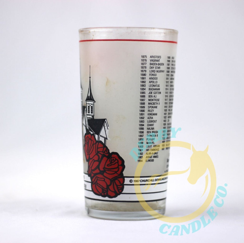 1988 Kentucky Derby Mint Julep Glass