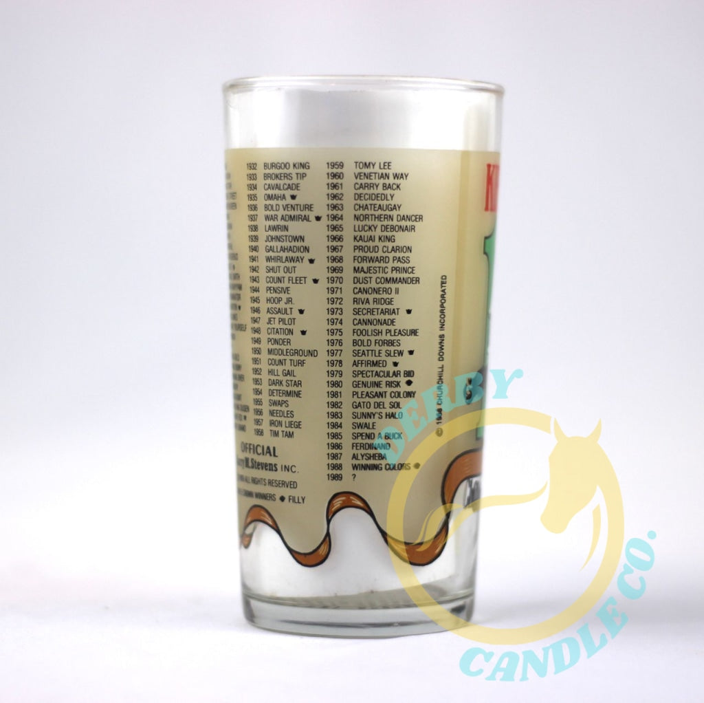 1989 Kentucky Derby Mint Julep Glass