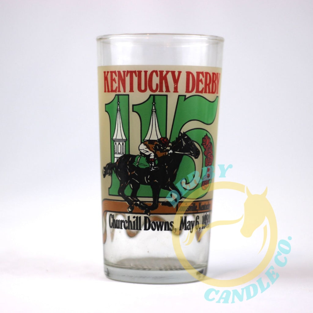 1989 Kentucky Derby Mint Julep Glass