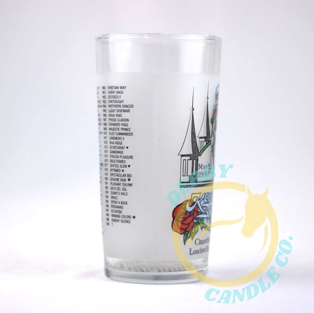 1990 Kentucky Derby Mint Julep Glass