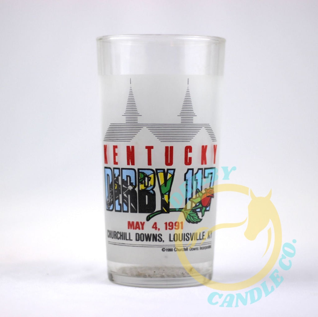 1991 Kentucky Derby Mint Julep Glass