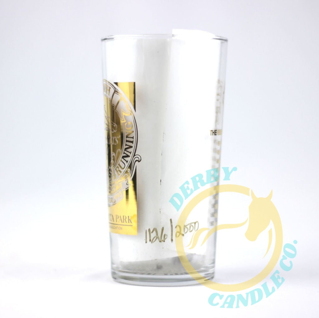 1993 Breeders Cup Glass Santa Ana Gold | Serialized Limited Edition 1126 Cup