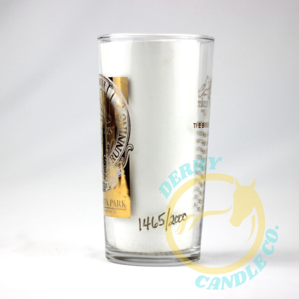 1993 Breeders Cup Glass Santa Ana Gold | Serialized Limited Edition 1465 Cup