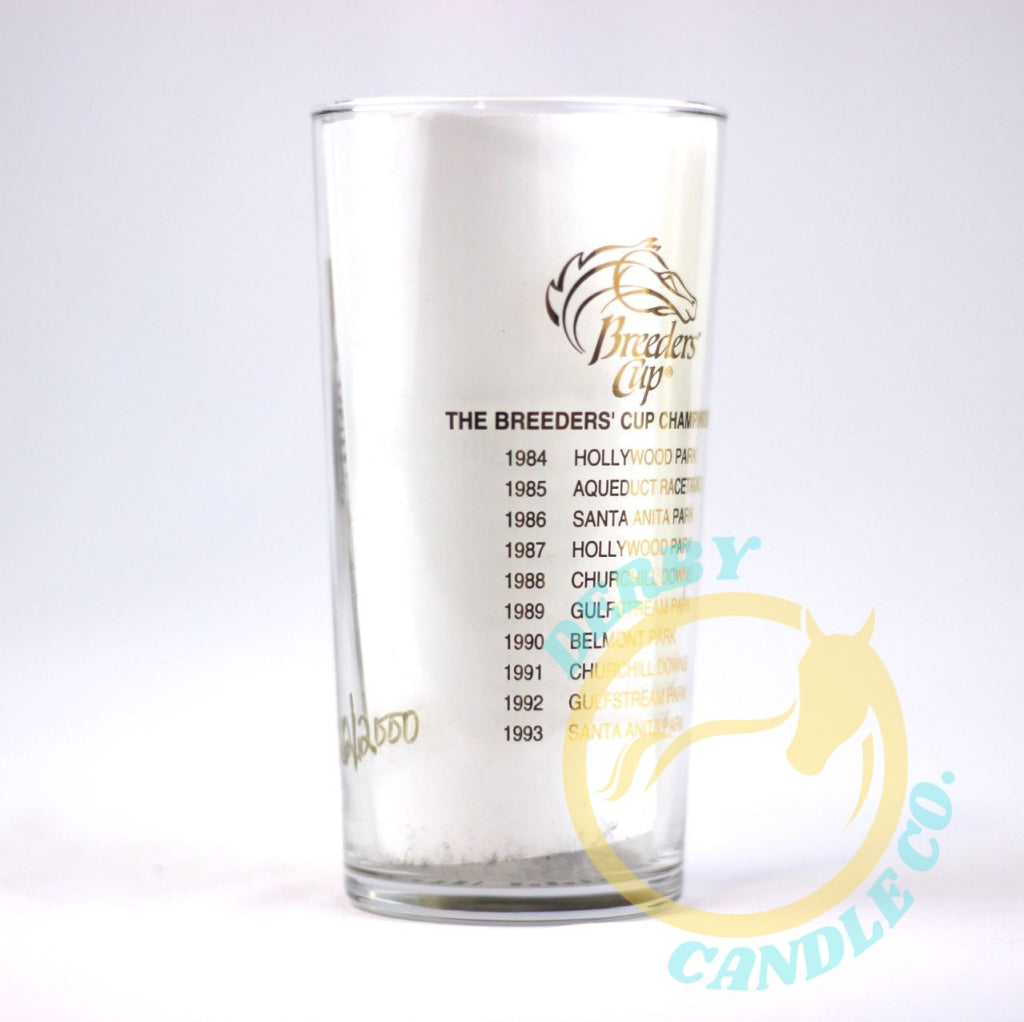 1993 Breeders Cup Glass Santa Ana Gold | Serialized Limited Edition Cup