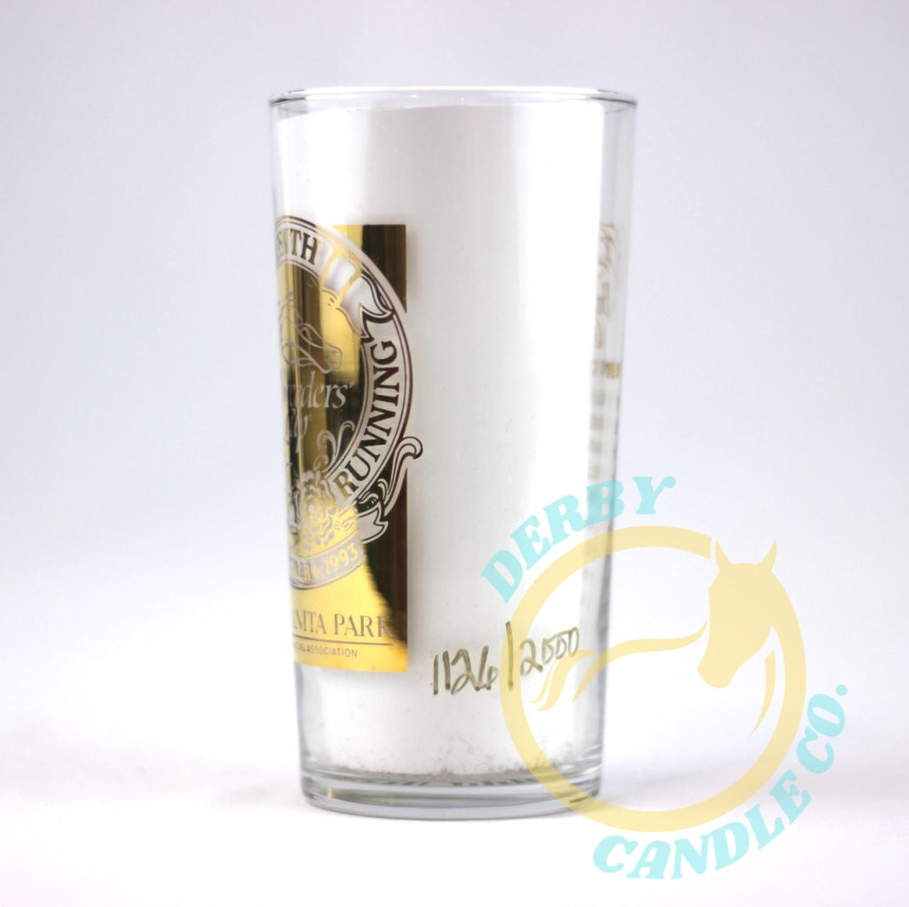 1993 Breeders Cup Glass Santa Ana Gold | Serialized Limited Edition Cup