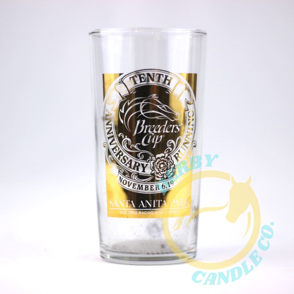 1993 Breeders Cup Glass Santa Ana Gold | Serialized Limited Edition Cup