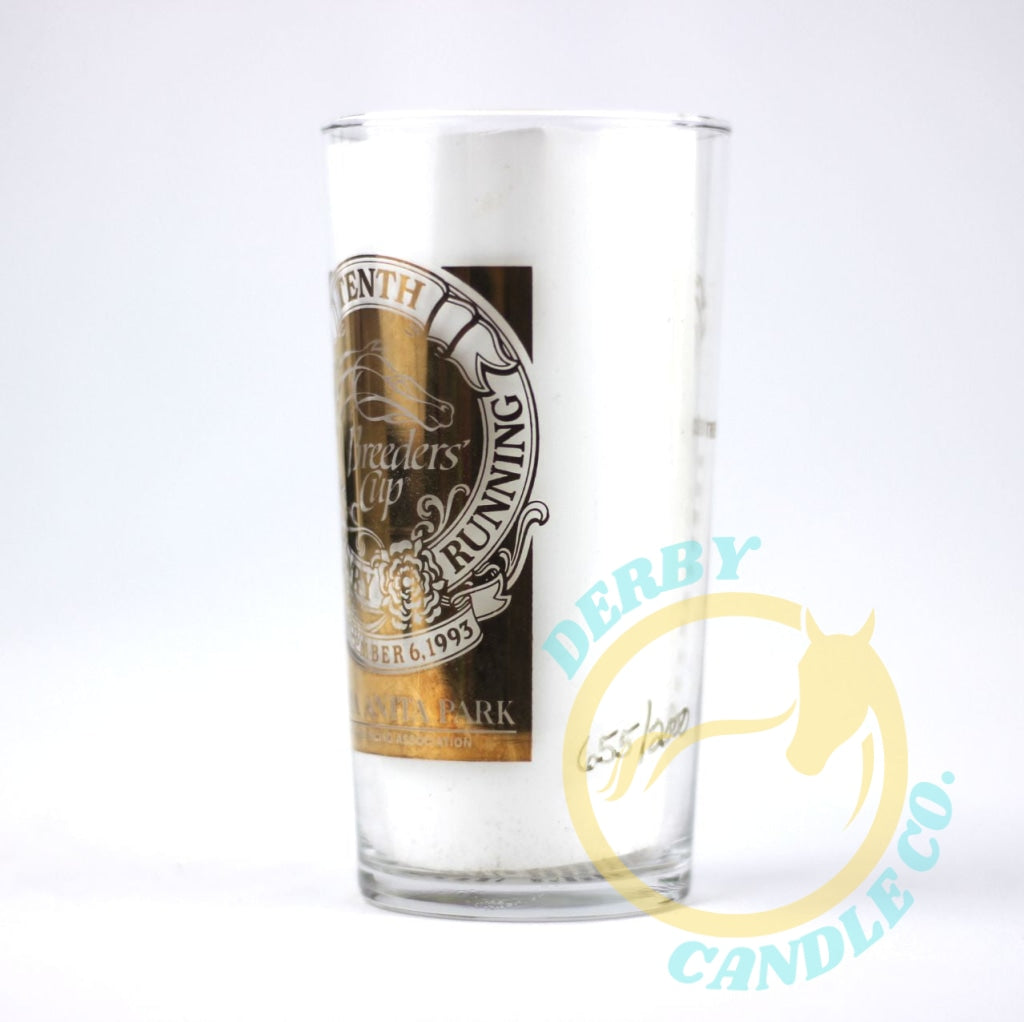 1993 Breeders Cup Glass Santa Ana Gold | Serialized Limited Edition 655 Cup