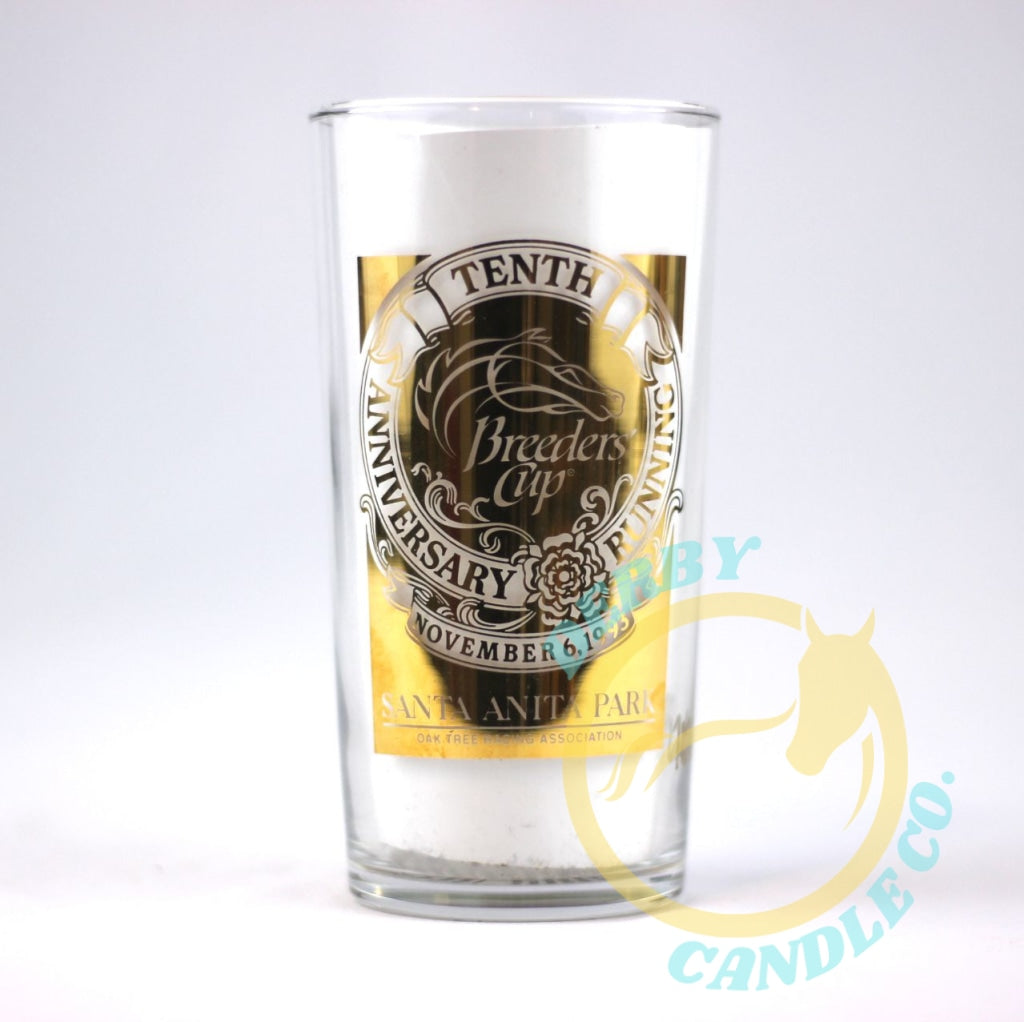 1993 Breeders Cup Glass Santa Ana Gold | Serialized Limited Edition Cup