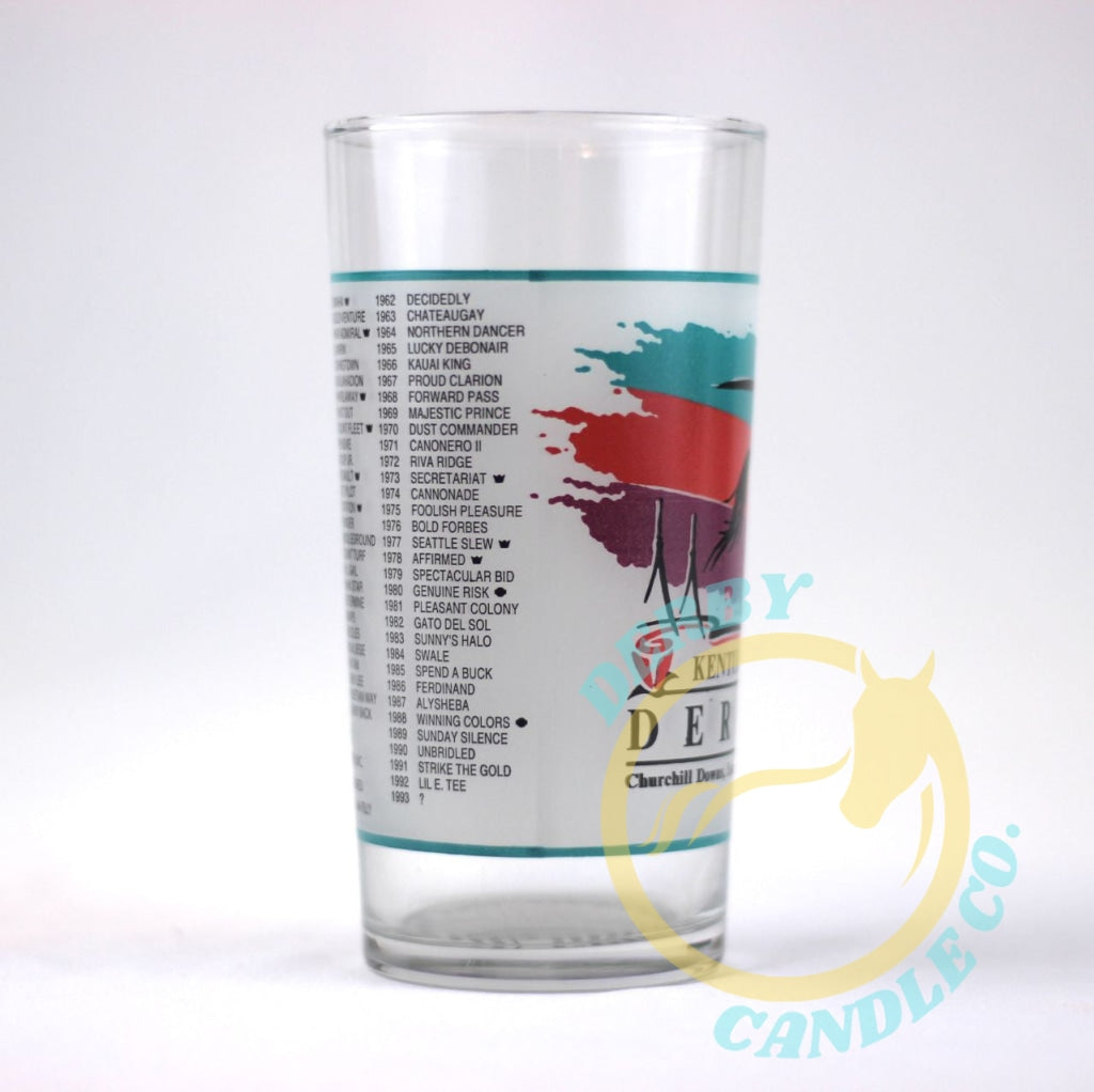 1993 Kentucky Derby Mint Julep Glass