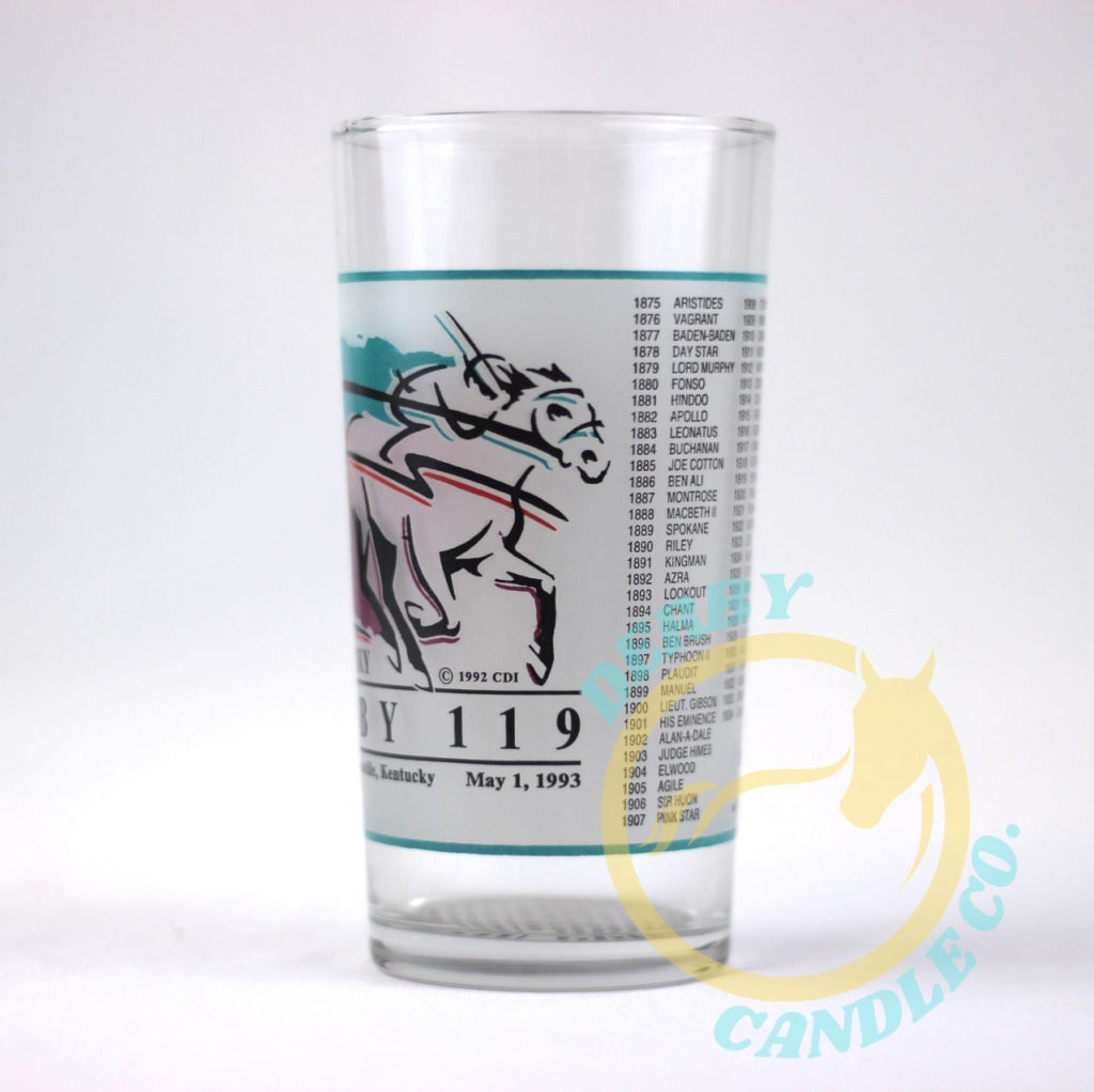 1993 Kentucky Derby Mint Julep Glass