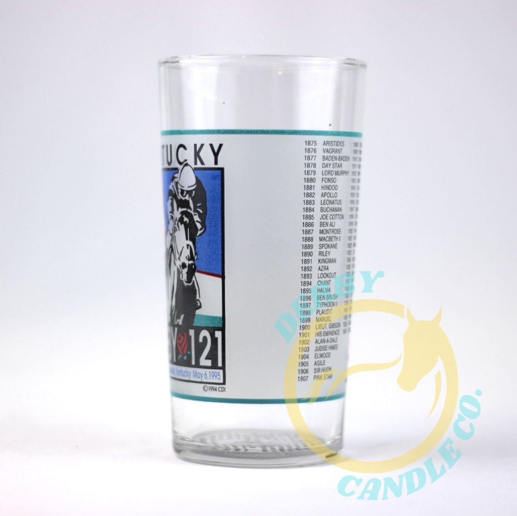 1995 Kentucky Derby Mint Julep Glass