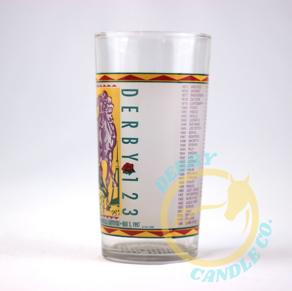 1997 Kentucky Derby Mint Julep Glass