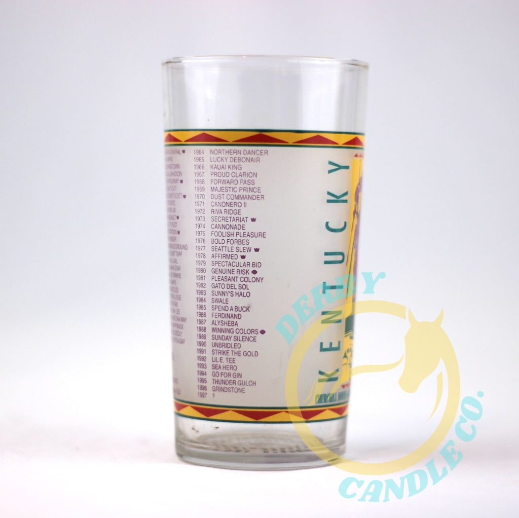 1997 Kentucky Derby Mint Julep Glass