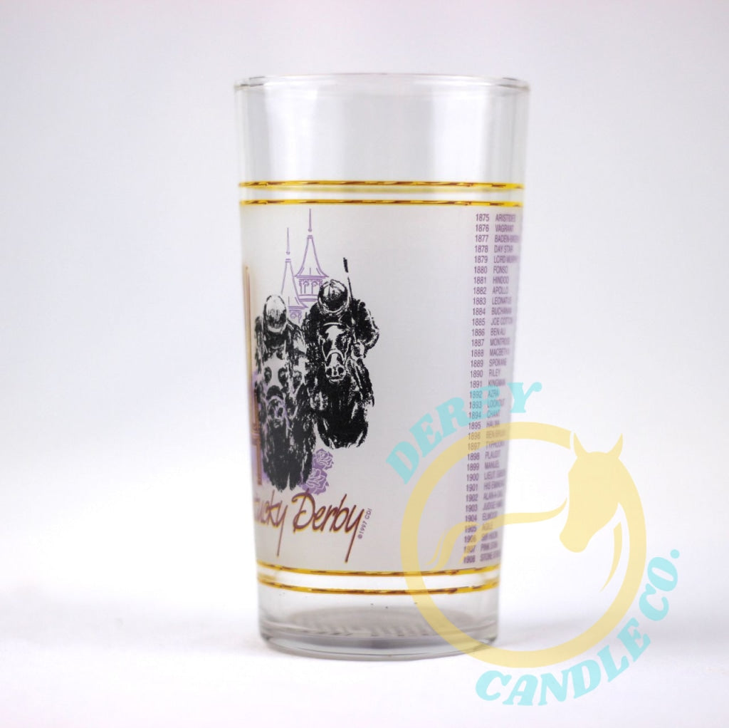 1998 Kentucky Derby Mint Julep Glass