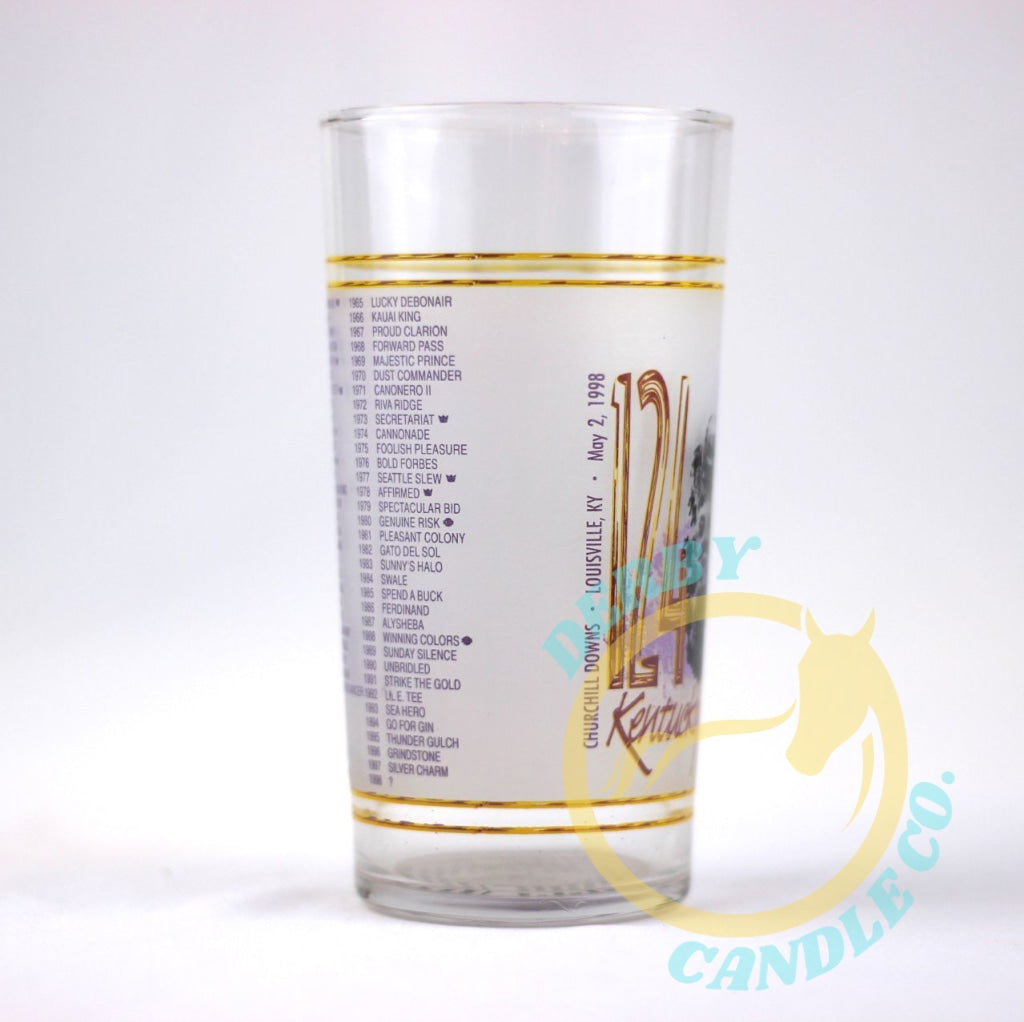 1998 Kentucky Derby Mint Julep Glass