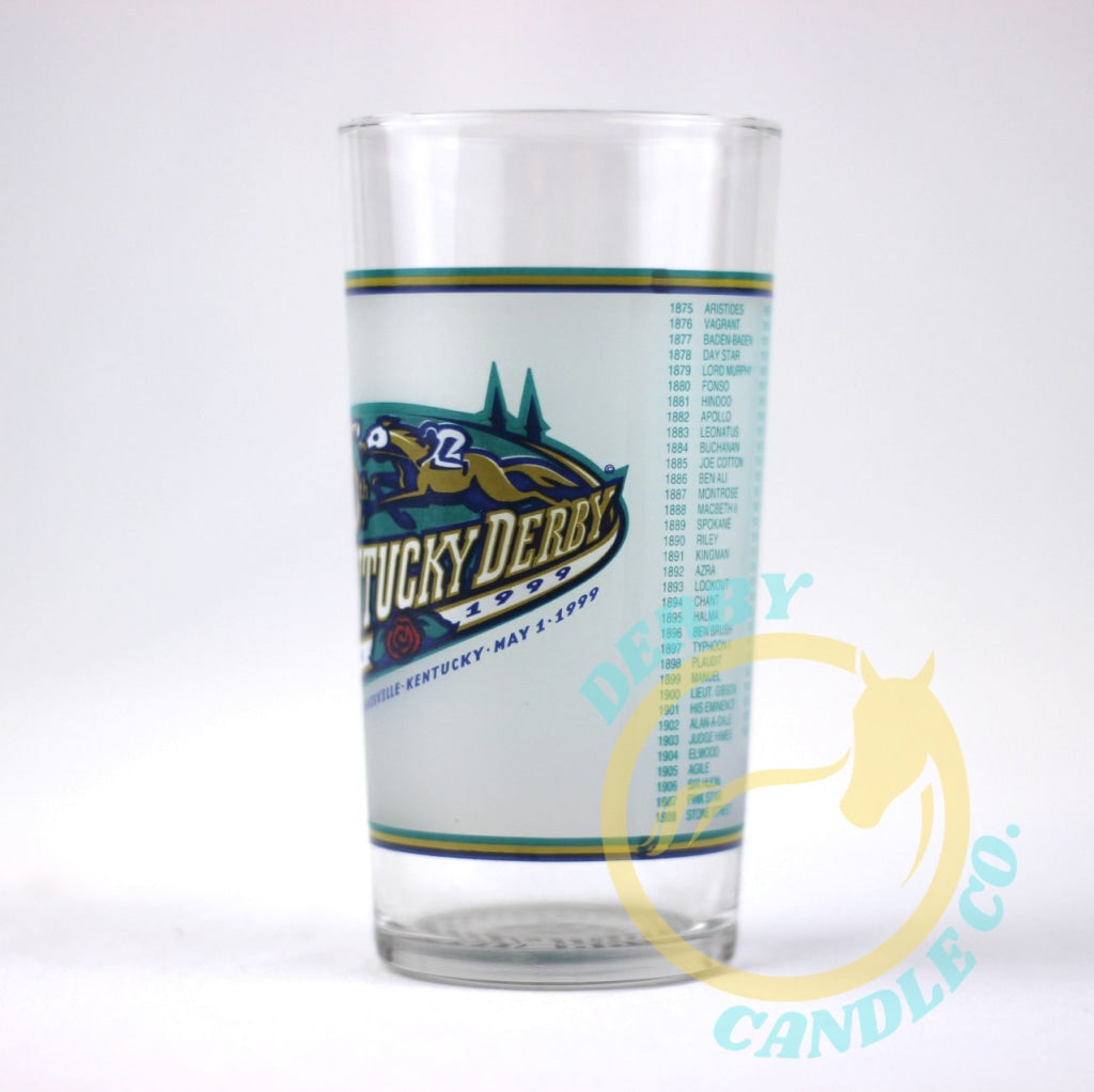 1999 Kentucky Derby Mint Julep Glass