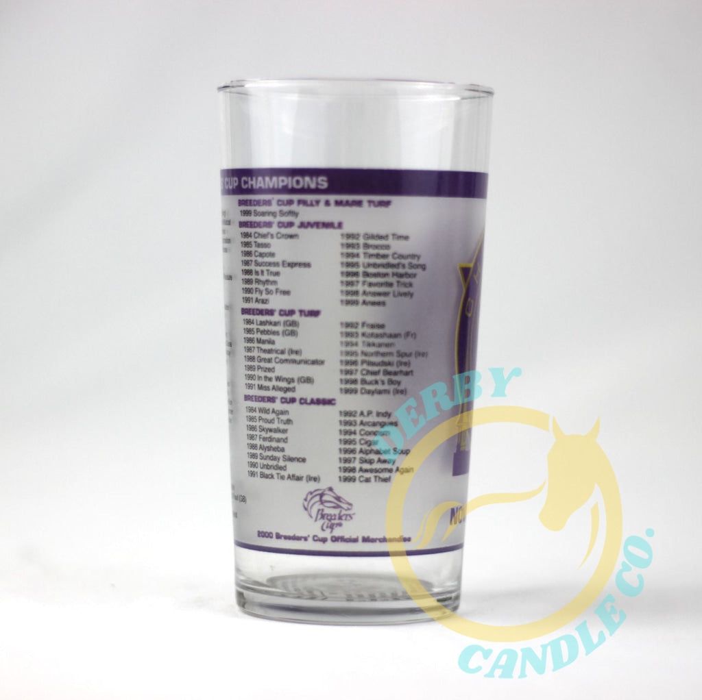 2000 Breeders Cup Glass | Churchill Downs Cup