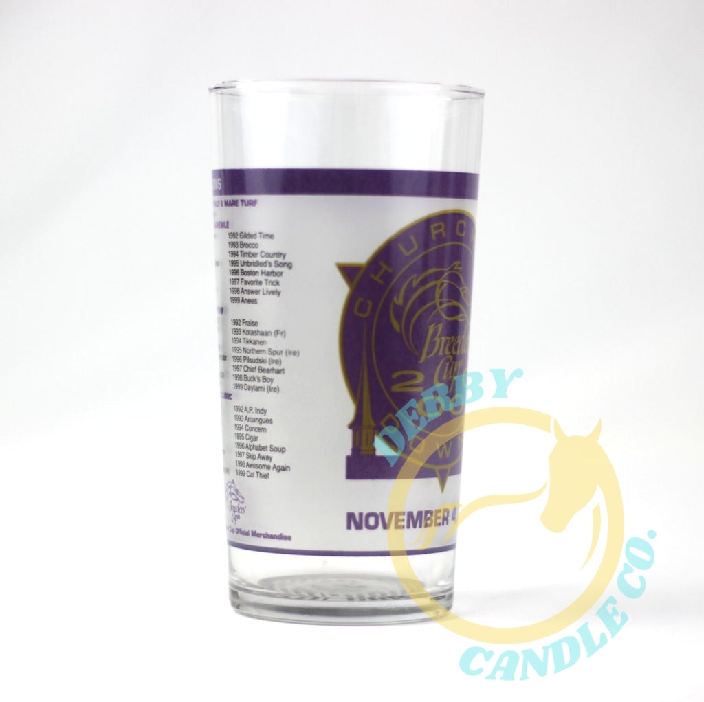 2000 Breeders Cup Glass | Churchill Downs Cup