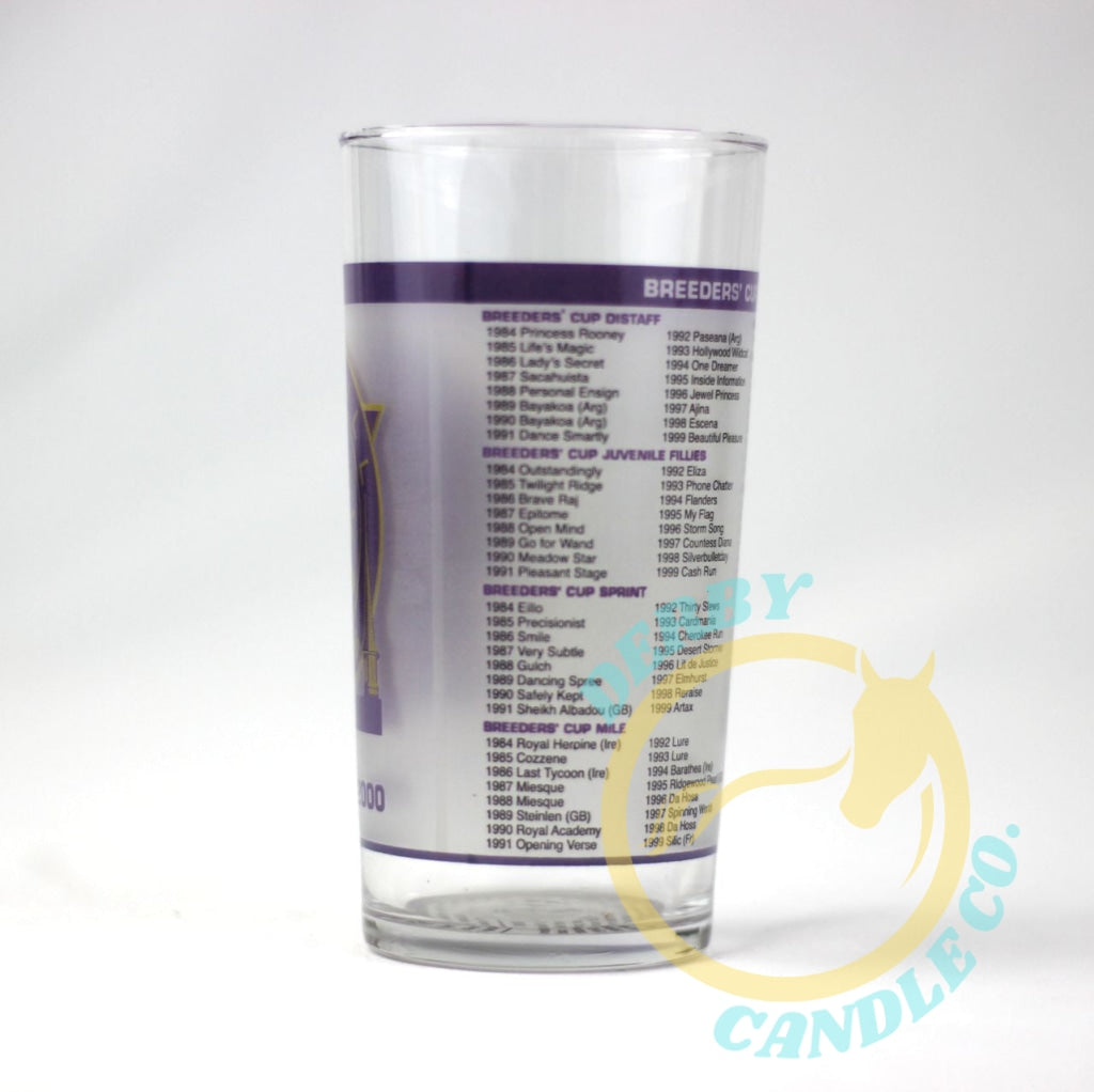 2000 Breeders Cup Glass | Churchill Downs Cup