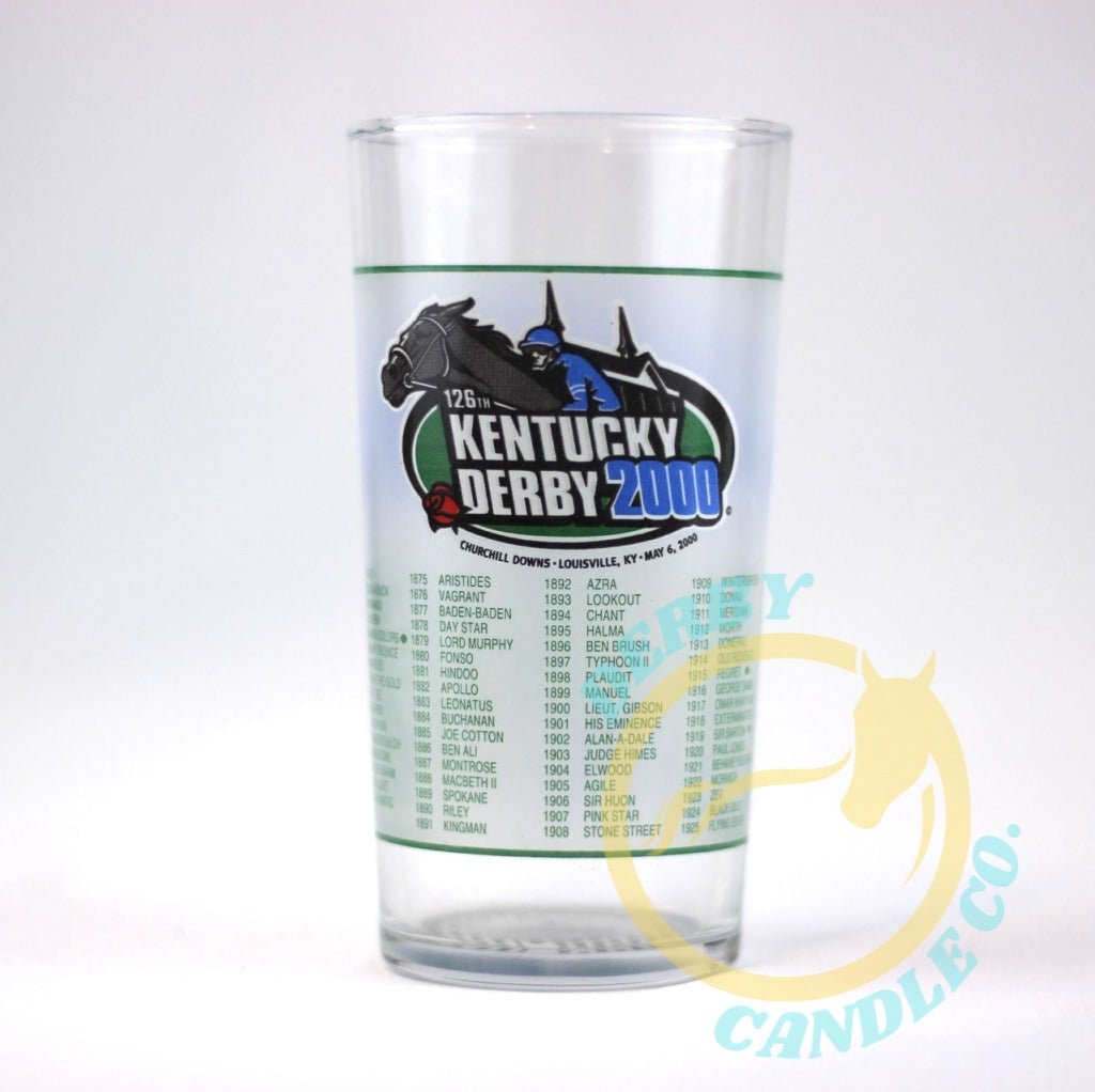 2000 Kentucky Derby Mint Julep Glass