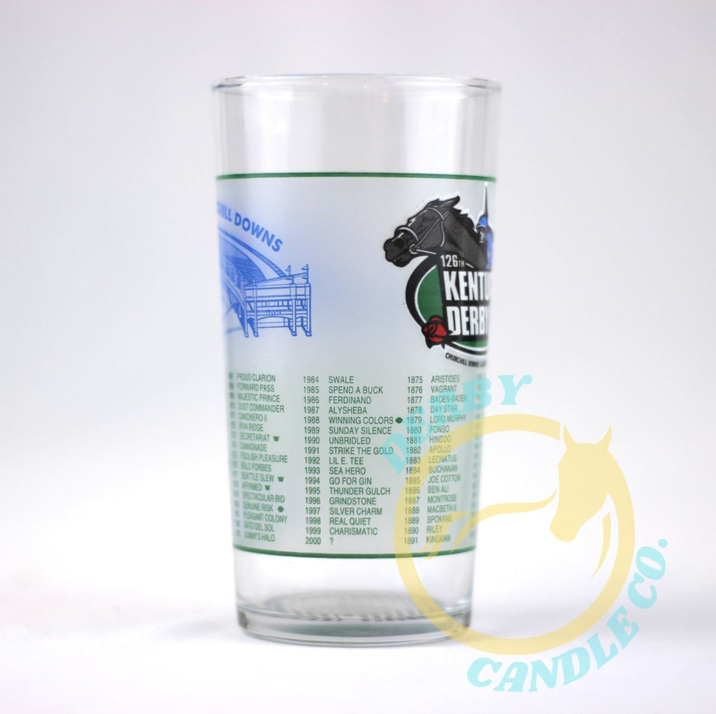 2000 Kentucky Derby Mint Julep Glass