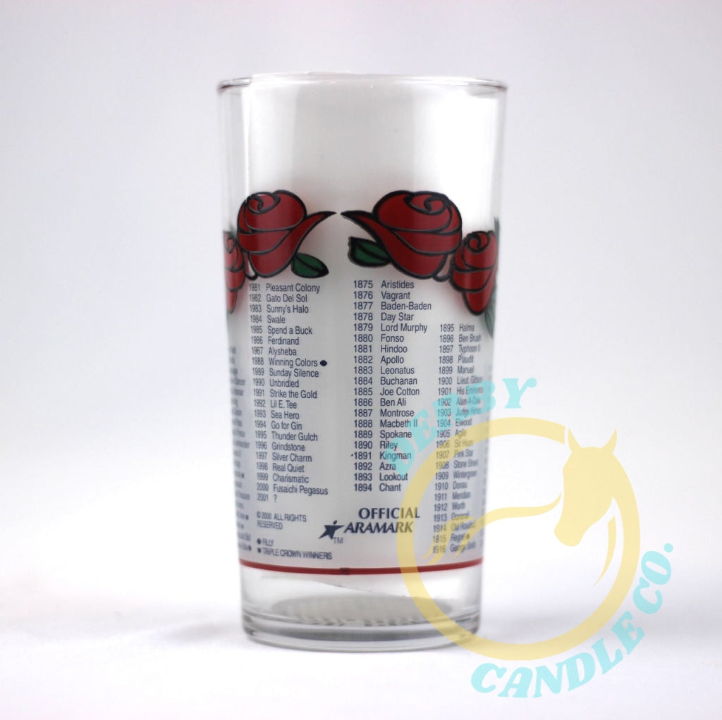 2001 Kentucky Derby Mint Julep Glass