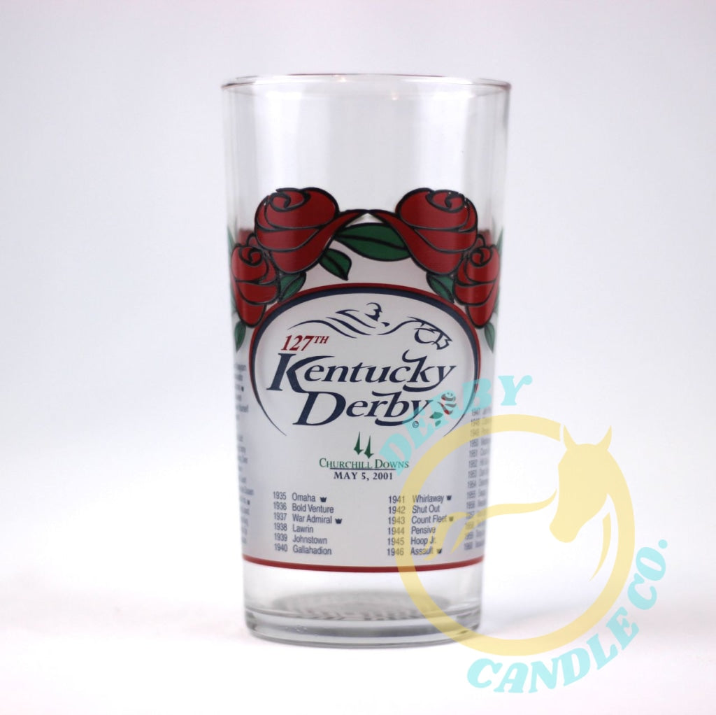 2001 Kentucky Derby Mint Julep Glass