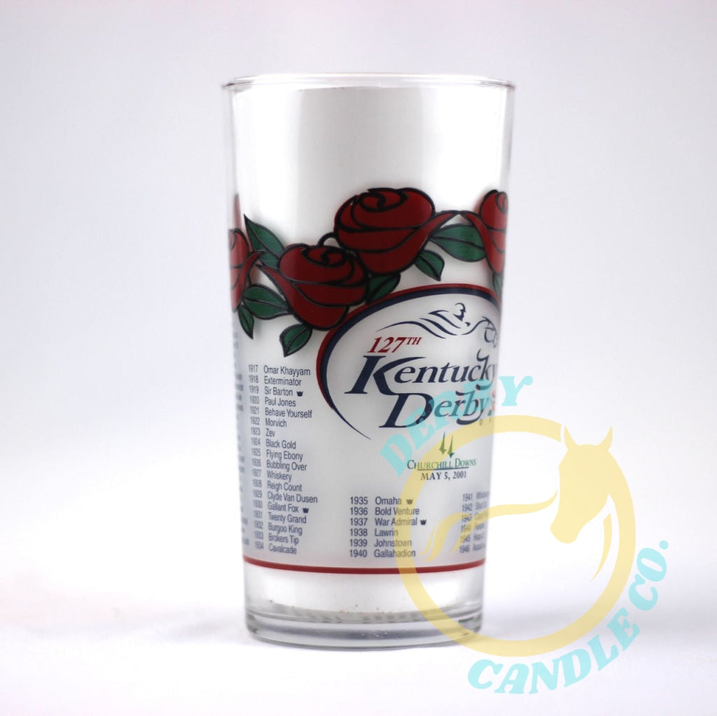 2001 Kentucky Derby Mint Julep Glass