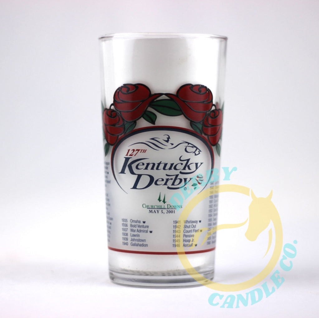 2001 Kentucky Derby Mint Julep Glass