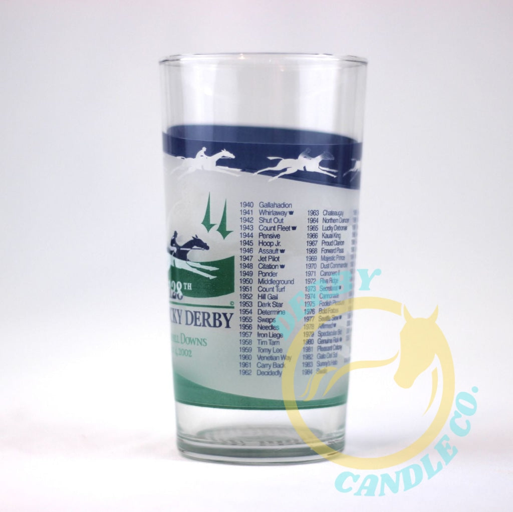 2002 Kentucky Derby Mint Julep Glass