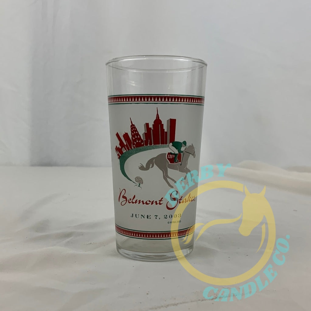 2003 Belmont Stakes Glass