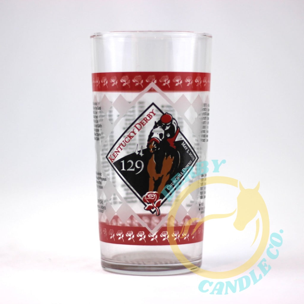 2003 Kentucky Derby Mint Julep Glass