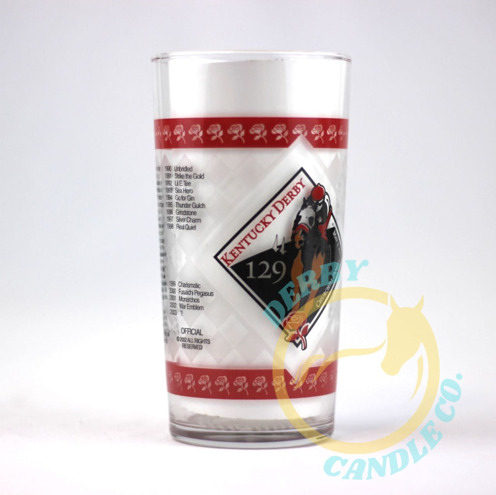 2003 Kentucky Derby Mint Julep Glass