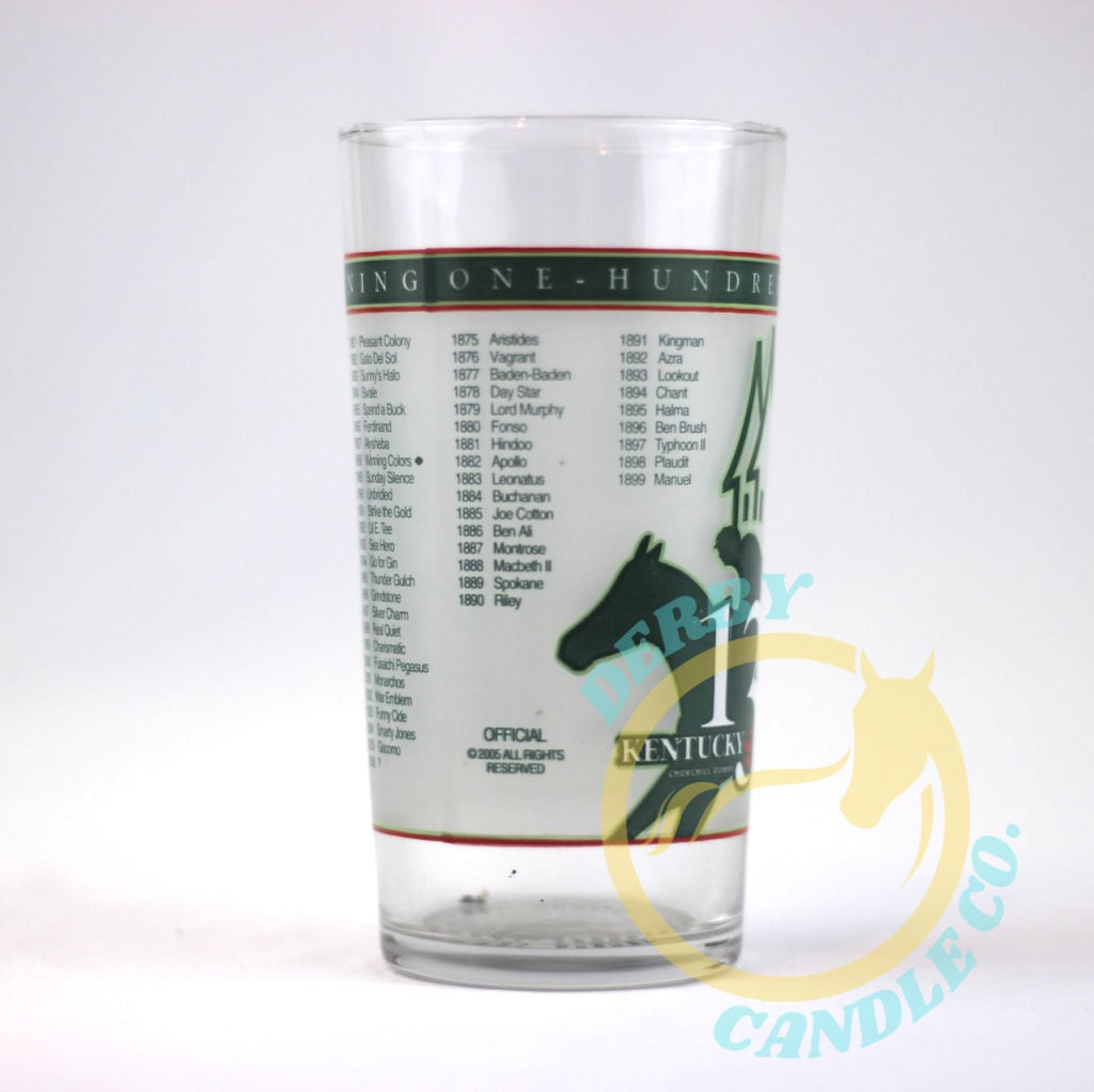 2006 Kentucky Derby Mint Julep Glass