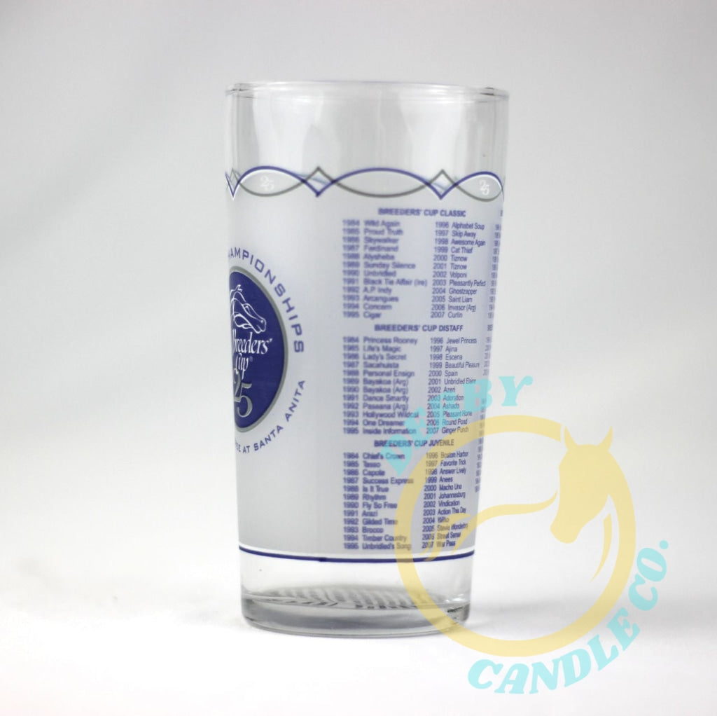 2008 Breeders Cup Glass | Oak Tree At Santa Anita Cup