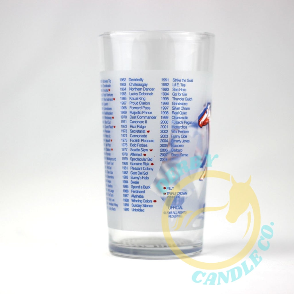 2008 Kentucky Derby Mint Julep Glass