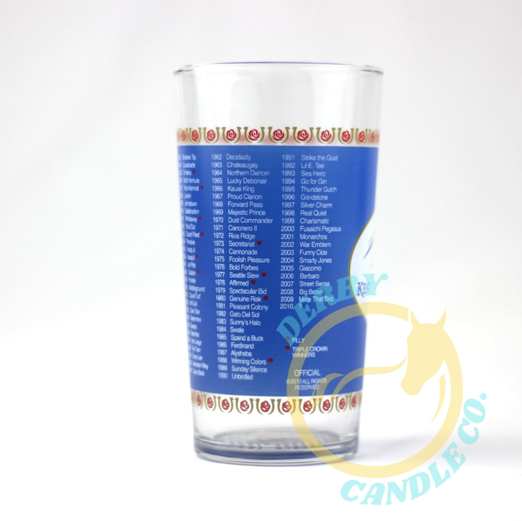 2010 Kentucky Derby Mint Julep Glass