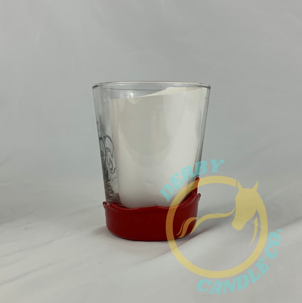 2011 Kentucky Derby Festival Glass | Dipped In Makers Mark Red