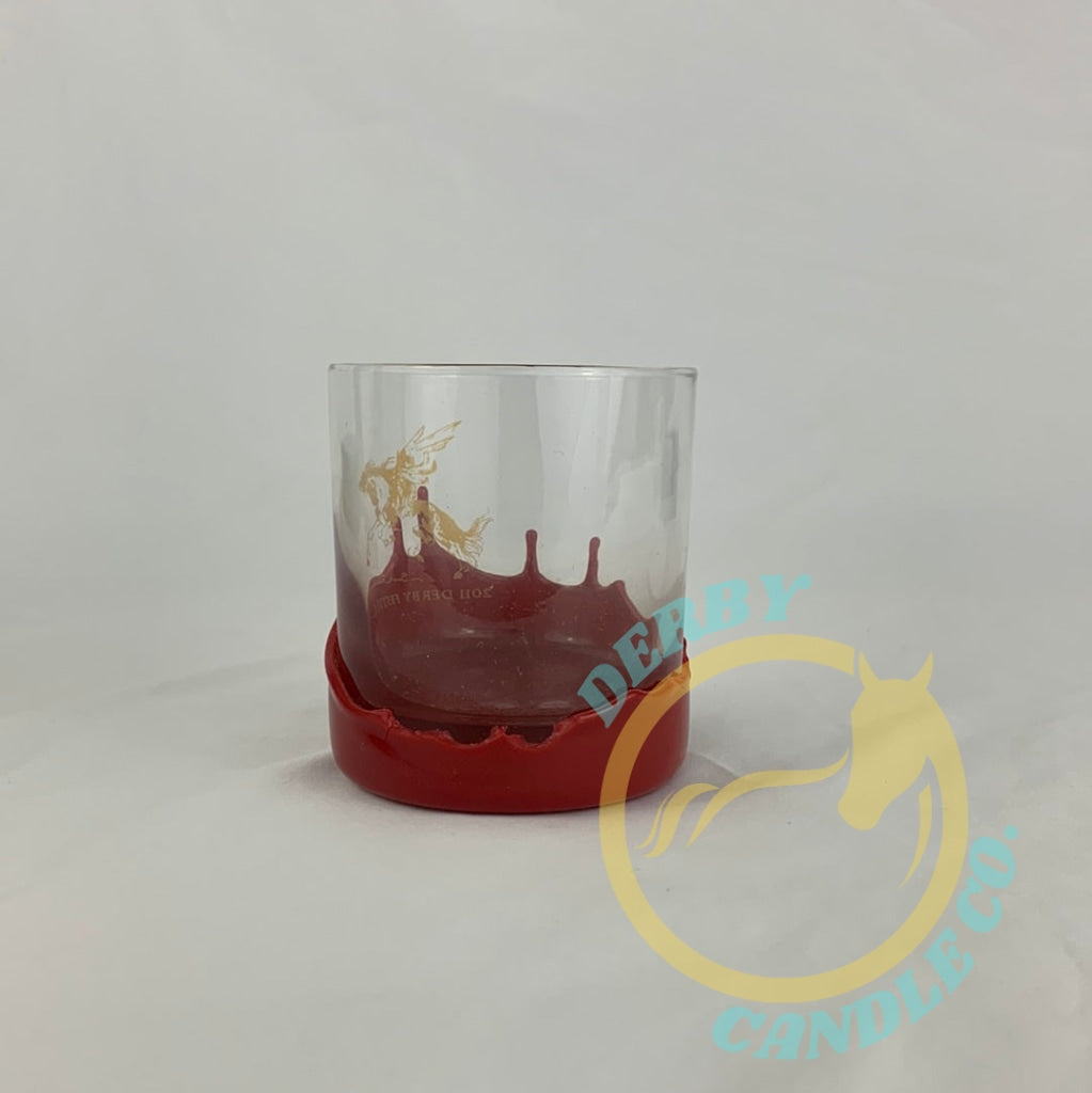 2011 Kentucky Derby Festival Glass | Dipped In Makers Mark Red