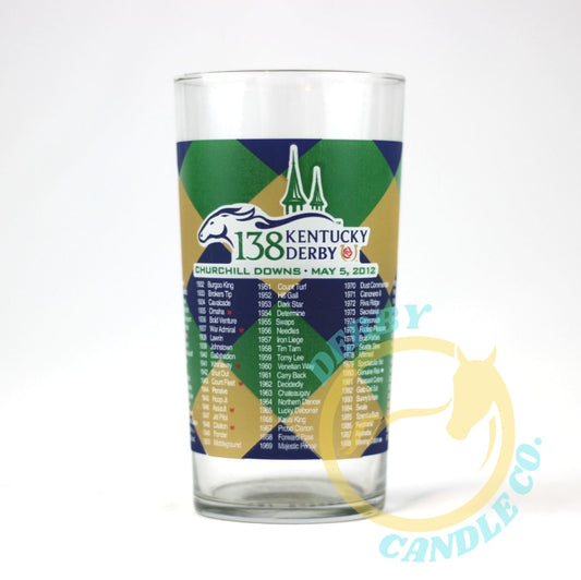 2012 Kentucky Derby Mint Julep Glass